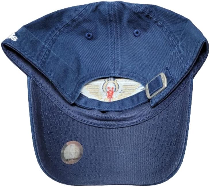 New Orleans Pelicans Adidas NBA Logo Blue Slouch Adjustable Hat Cap OSFA