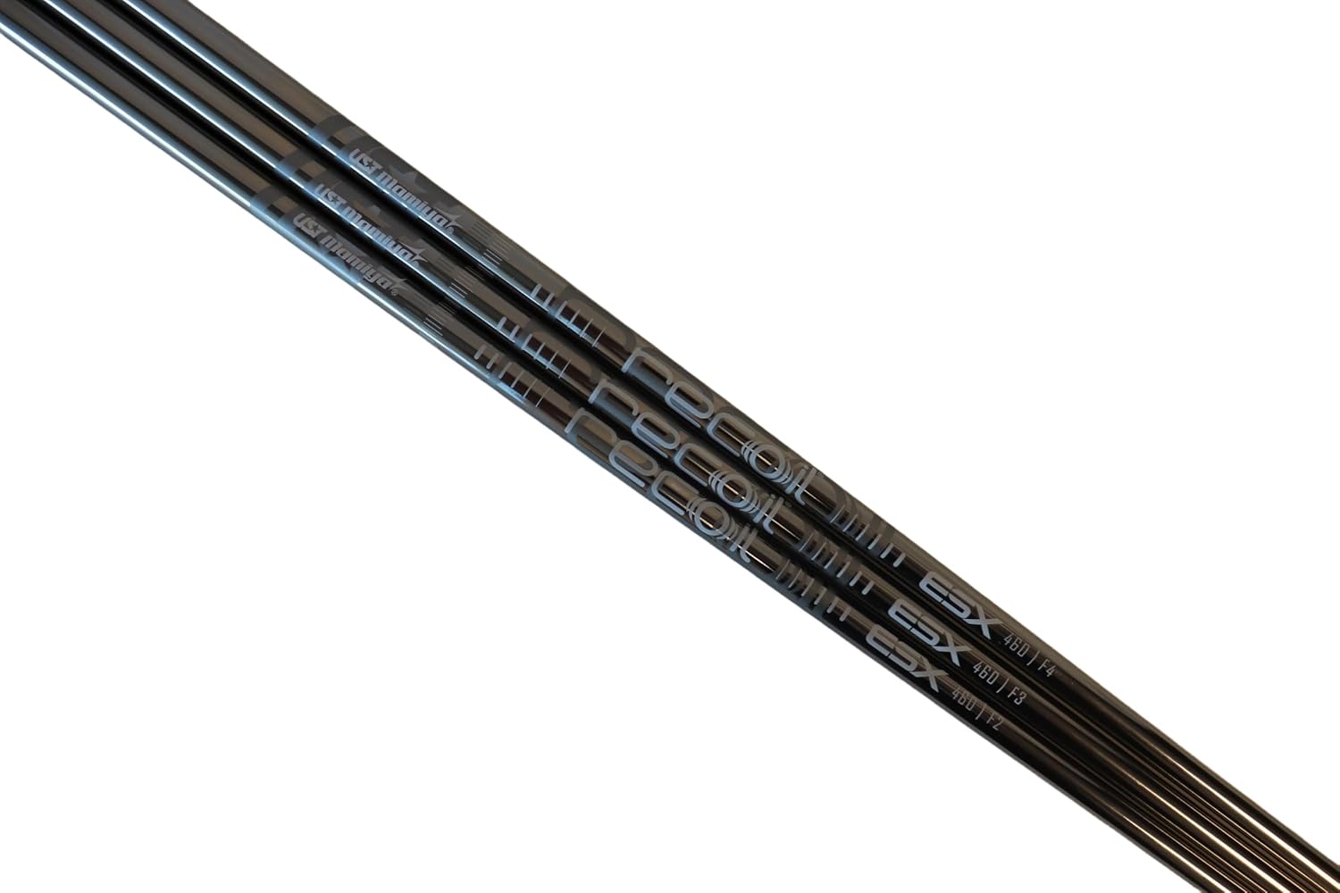 UST Mamiya Recoil ESX 460 Graphite Iron Shaft (Choose Flex and Quanity) .370 Parallel Tip