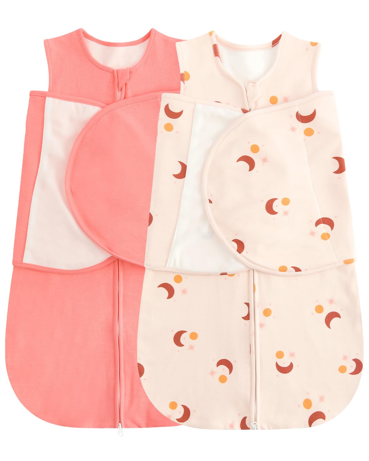 WYTbaby 1.0 TOG Baby Swaddle Sleeping Bag - 100% Cotton Newborn Wearable Blanket