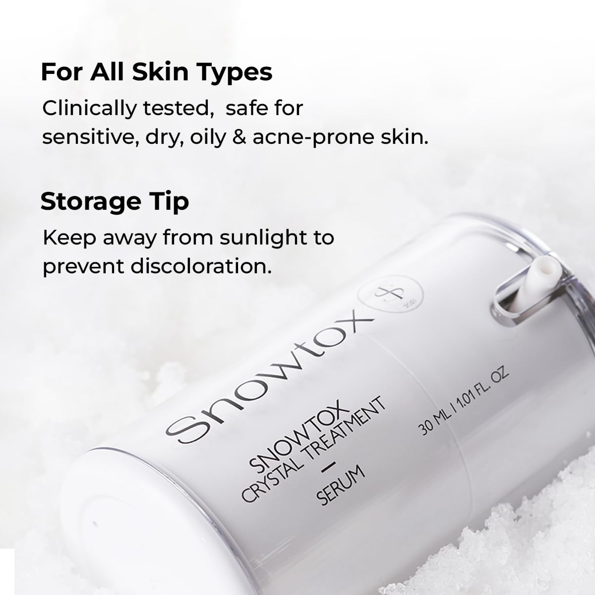Amazon.com: SNOW TOX WrinkleTreatment Serum - (1.01 FL.OZ) Instant