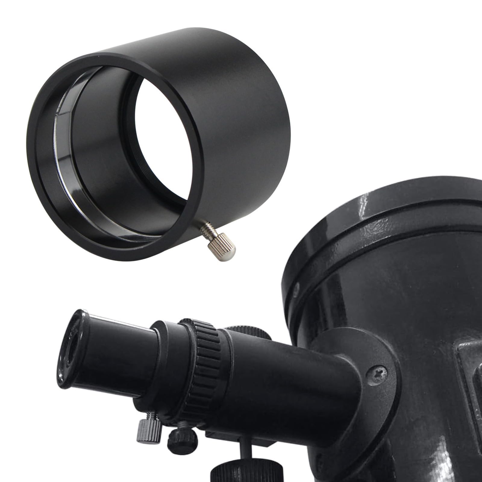 2 Inch To M48x0.75mm Mount Adapter Aluminum Alloy Construction Fits Most Telescopes