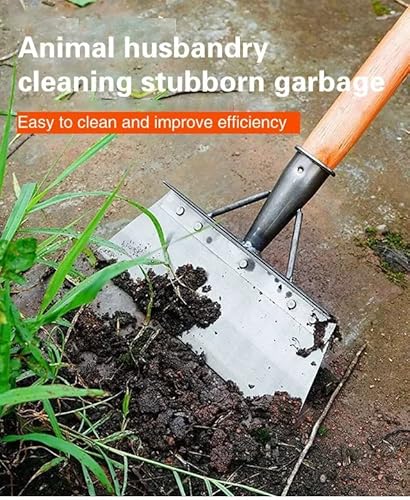 Multifunctional Cleaning Shovel, All-Steel Garden Cleaning Shovel For Weeding, Scraping Wall, Cleaning Garbage, Arrange, Garden Shovels For Gardening Digging And Landscaping (Type A-20X10Cm) #TOP1