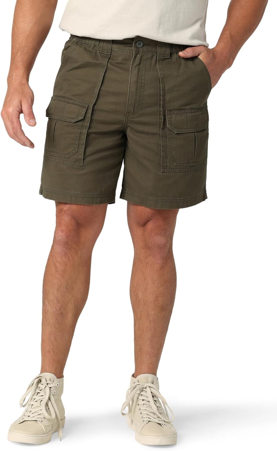 Lee Mens Side Elastic 7.5" Cargo Short