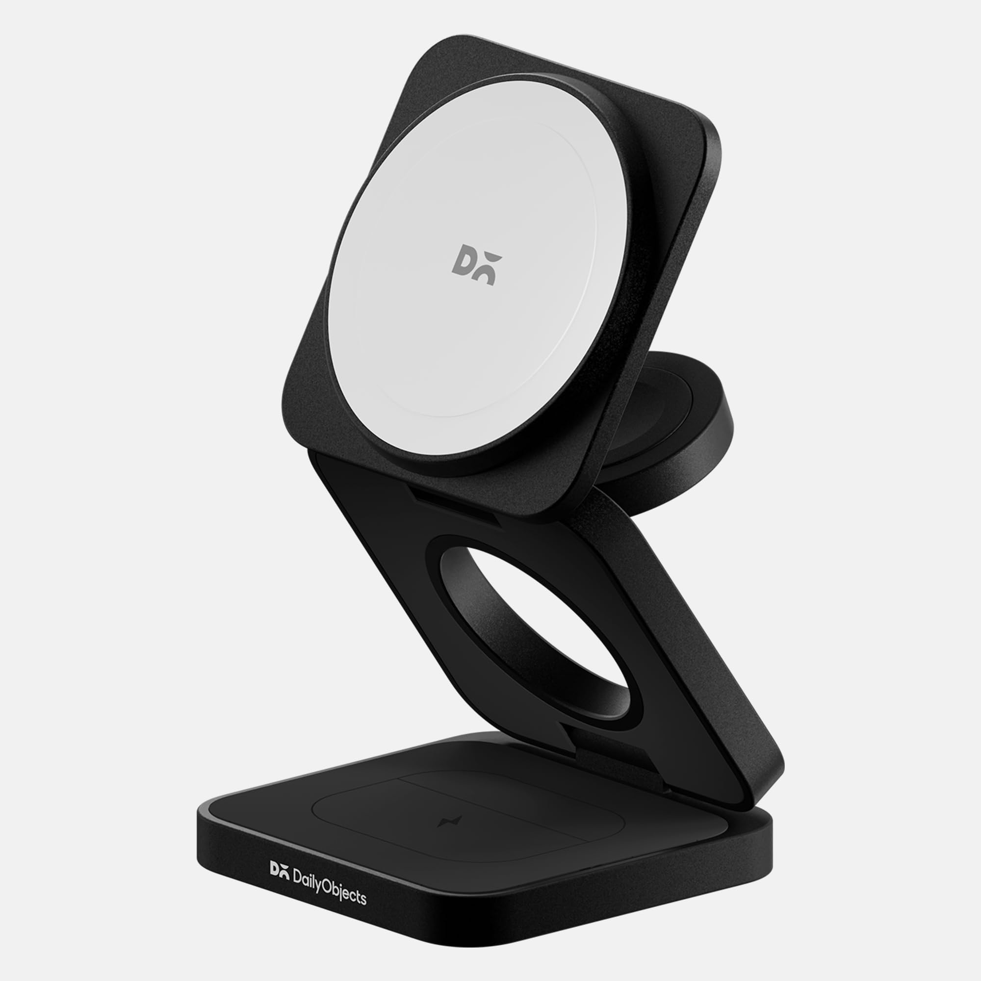 DailyObjects SURGE Foldaway 3-In-1 Qi2-Certified Magsafe-Compatible Wireless Charger | Compatible with iPhone 15, 14, 13, 12 & All Qi Enabled Phones, Earbuds, Smartwatches | Fast Charging-picture-24