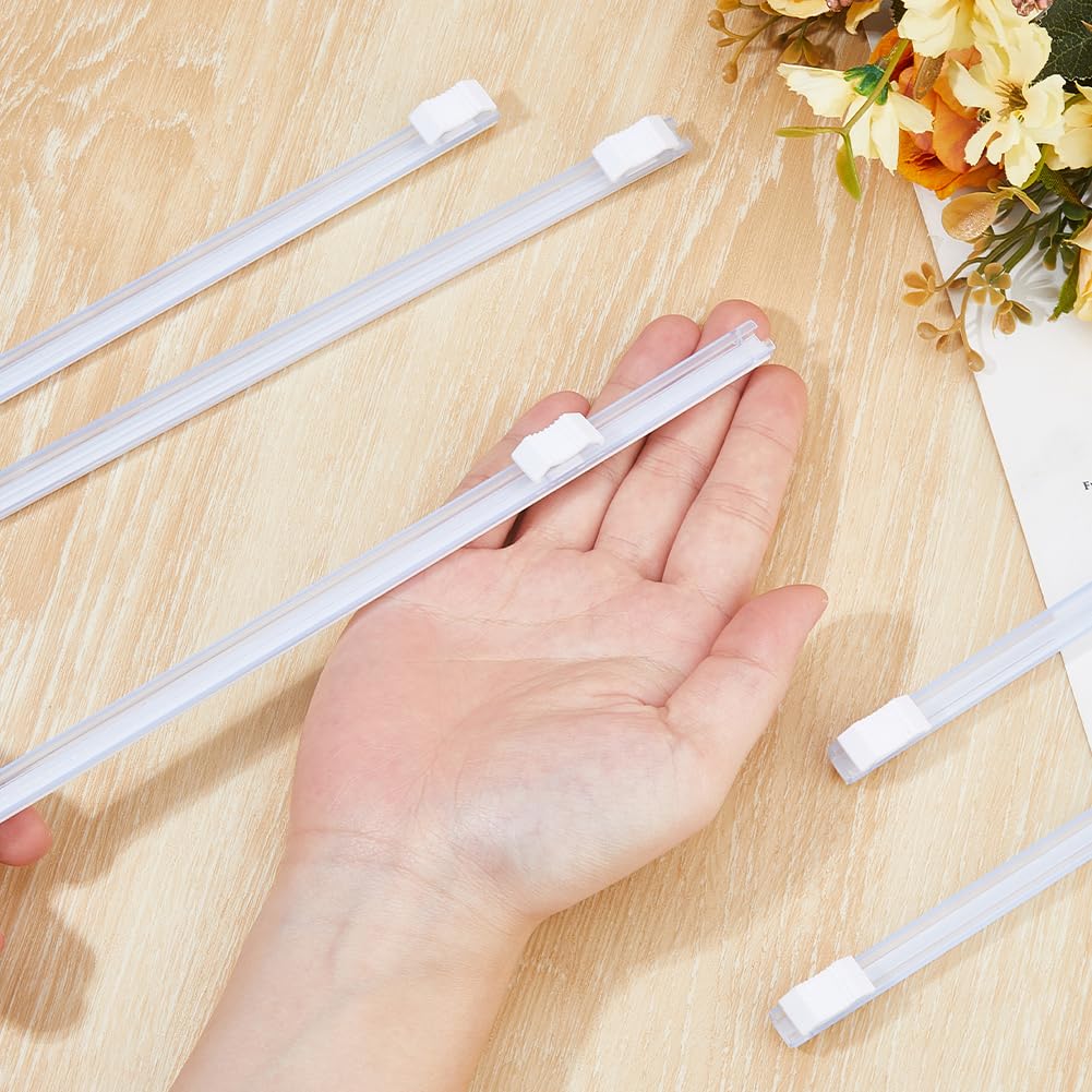 DICOSMETIC 6 Pièces Découpeur de Film Plastique 13" Découpeur Coulissant pour Distributeur de Film Alimentaire Remplacement de Découpeur de Film Auto Adhésif