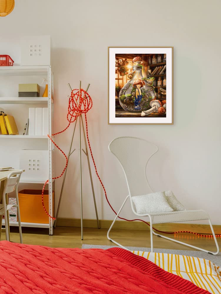 Schipper 609130846 Peinture par numéros - Le Lutin - Photos de Peinture pour Adultes avec pinceaux et peintures acryliques - 40 x 50 cm