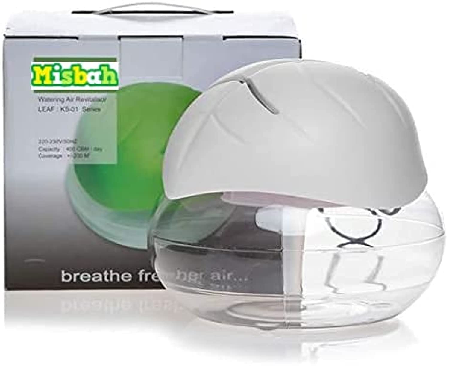 Leaf Shape Electrical Water Air Purifier Air Revitalizer Air Humidifier with free Liquid drops