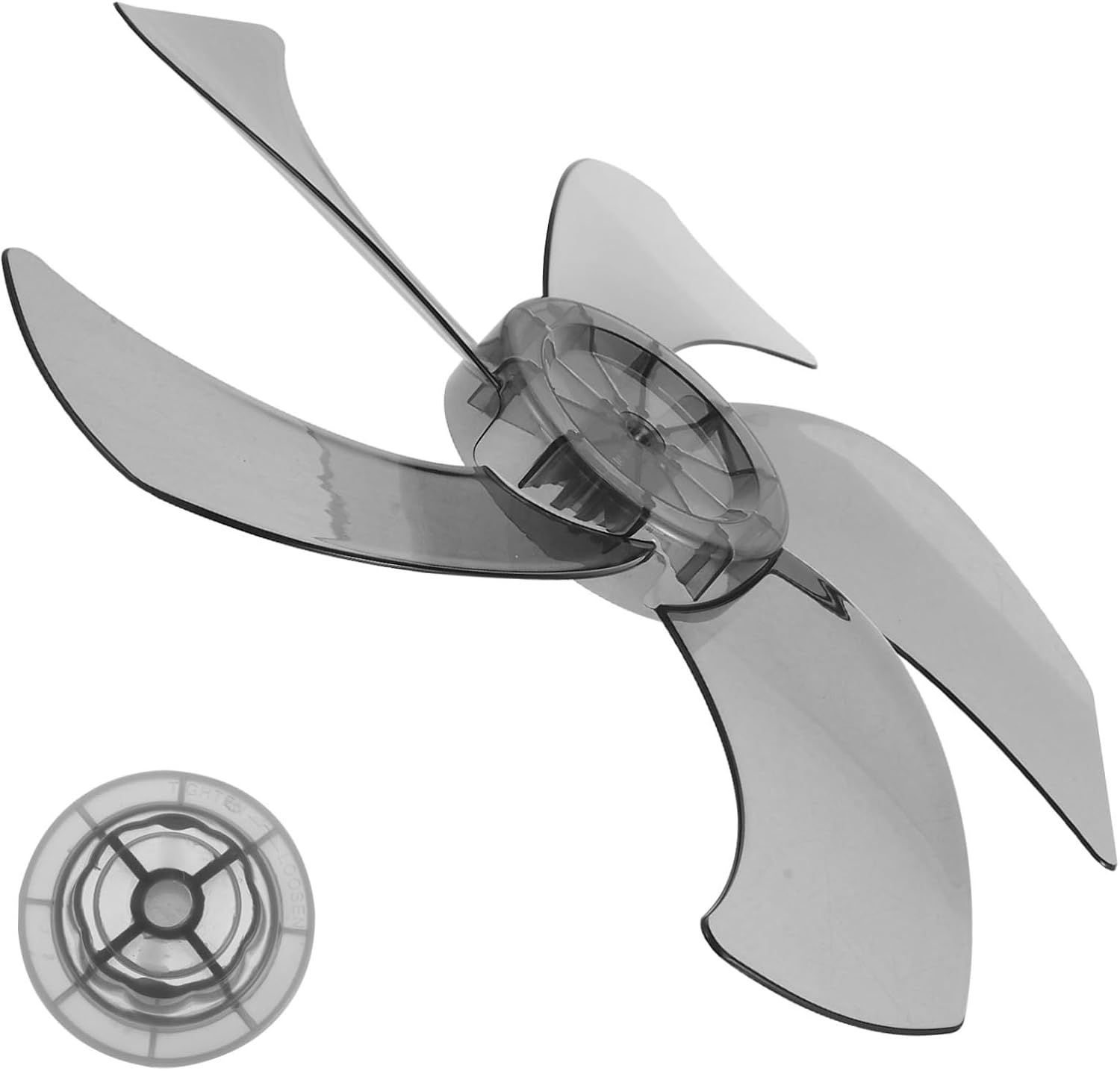 Cabilock Fan Blade Replacement Parts for Household Standing Pedestal Fans Plastic Blades Compatible Models for Easy Installation and Use