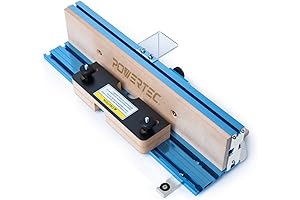 Rockler Adjustable Box Joint Jig for Table Saws and Router Tables, Table...
