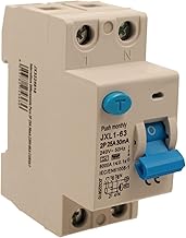 RCCB Pure Differential Switch Type F 25A, 1P+N, 2 DIN Modules, 30mA, 6000A, AC 230V, IP20