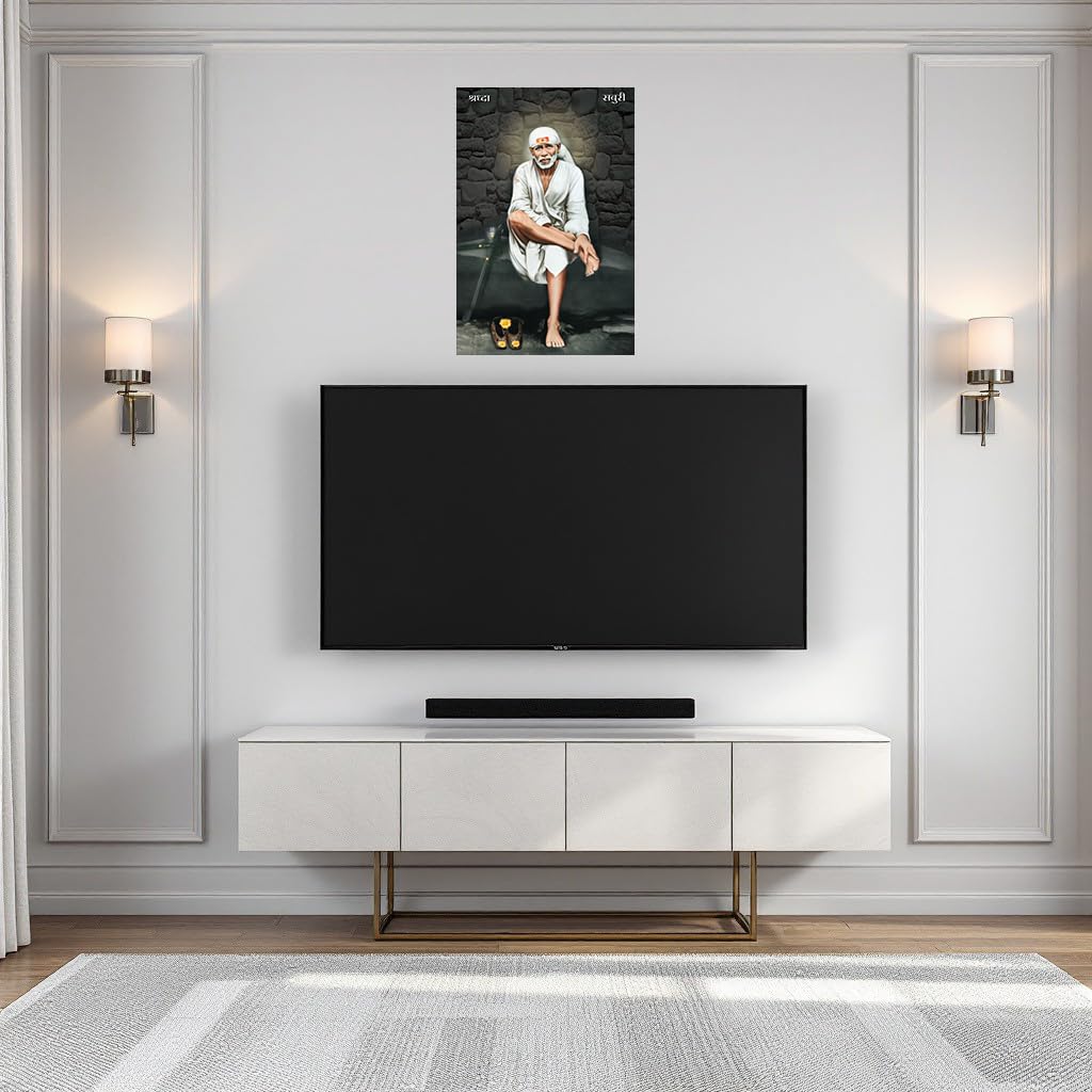 Shirdi Saibaba Wall Poster - 24x36 Inch -3