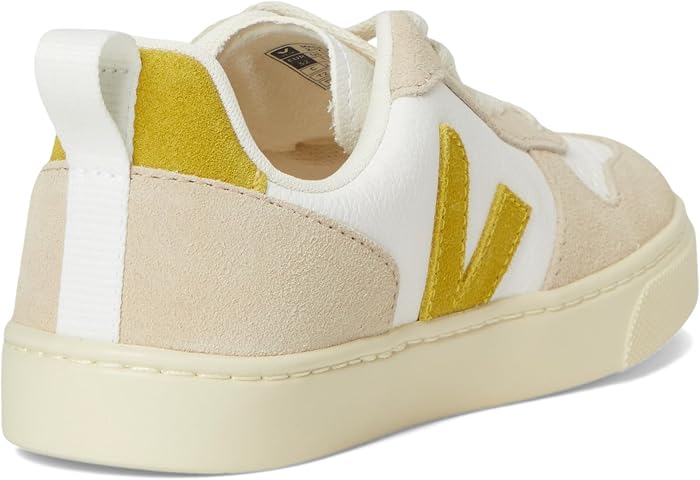 Обувь VEJA Small V-10 Laces (Little Kid/Big Kid) — фото 5