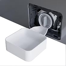 Drip Tray for Washing Machine, 18x7 cm Leak-Proof | Easy To Install, Water Catcher Tray For Washer, High Drains For Basement, Home