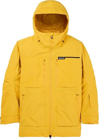 Burton Mens Frostner 2L Jacket, Goldenrod, M
