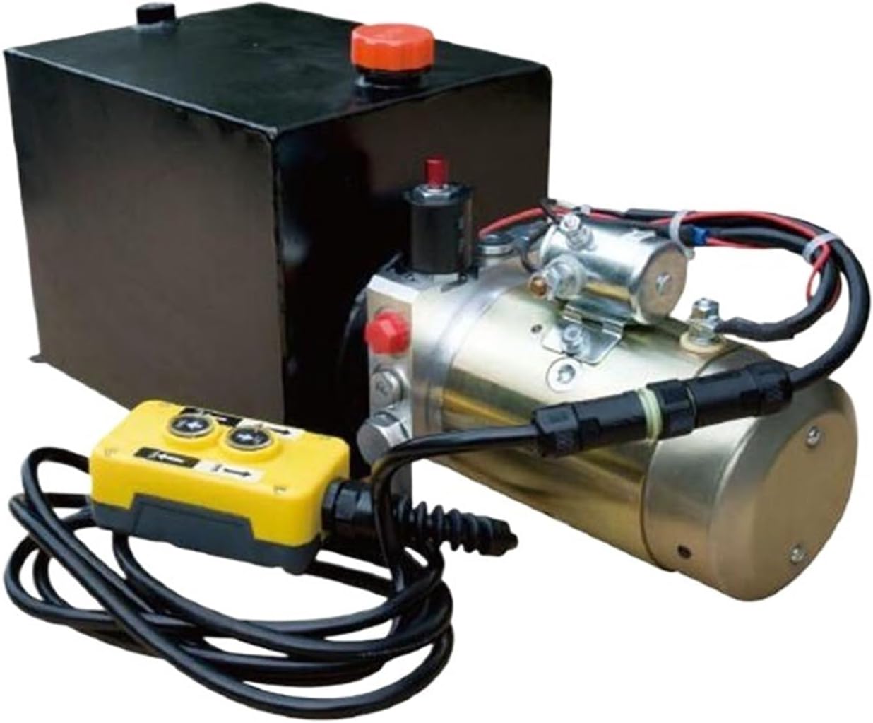 Trailer Power Unit 12V 1.5KW/2KW Oil Tank 12L/20L/16L Hydraulic Power Unit 20MPA