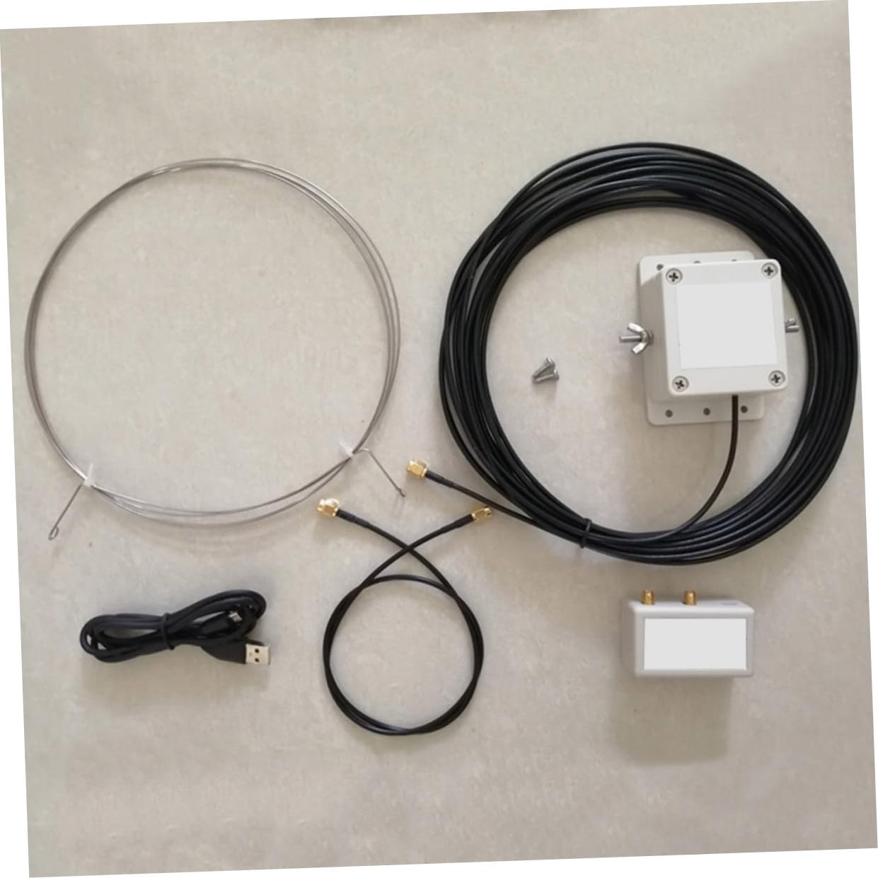 Homoyoyo Antenne Annulaire Active Mla-30 Suppression du Bruit Local Interférences, en Plastique, Modèle de 8, pour Toit ou Balcon