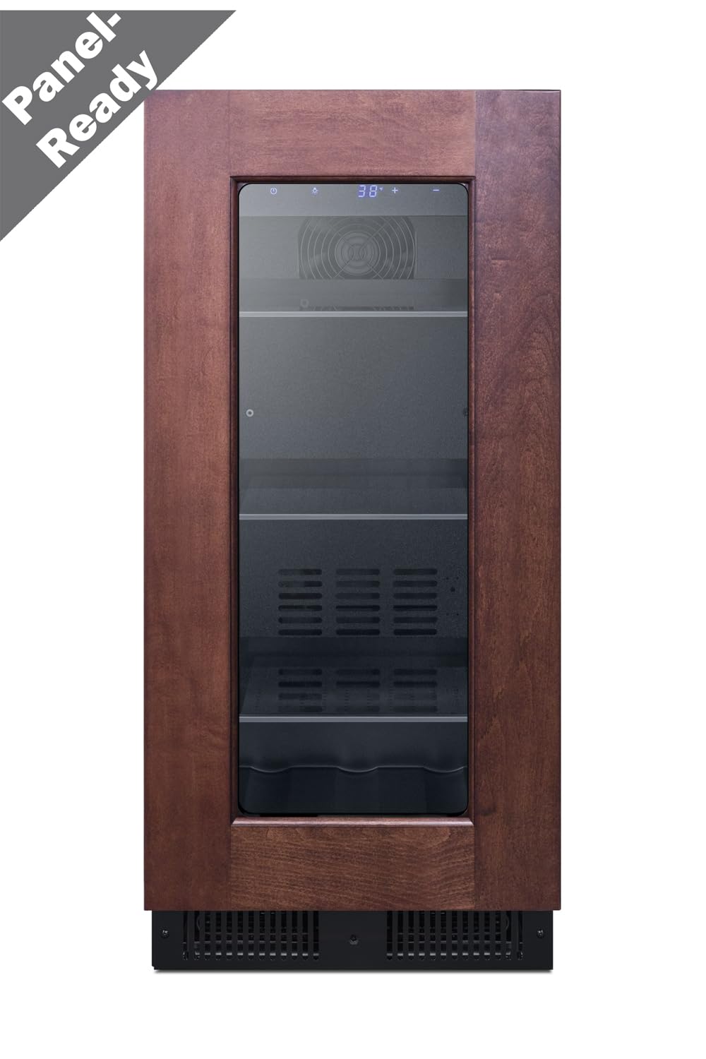 Summit ALBV15PNRLHD 15 Inch Wide Commercial Beverage Refrigerator Panel Ready, Built-in or Freestanding Use, ADA Compliant (LHD, Beverage)