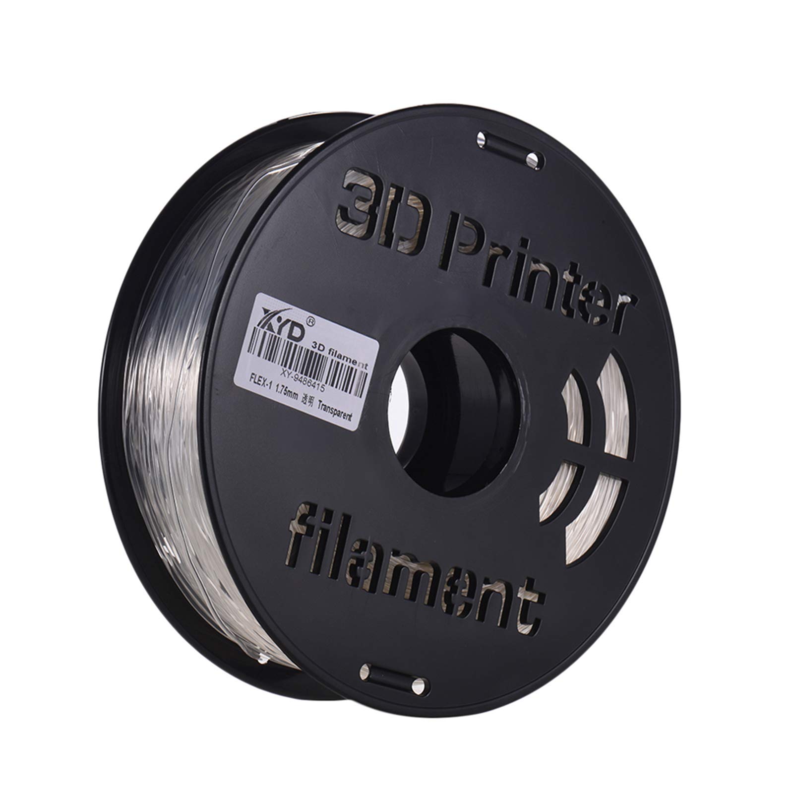 Filament TPU Flexible 1,75 Mm, Bobine de 1 Kg avec une Précision Dimensionnelle élevée +/-0,02 Mm, Filament d'imprimante 3D TPU de qualité Supérieure pour Stylos d' et de Dessin 3D,