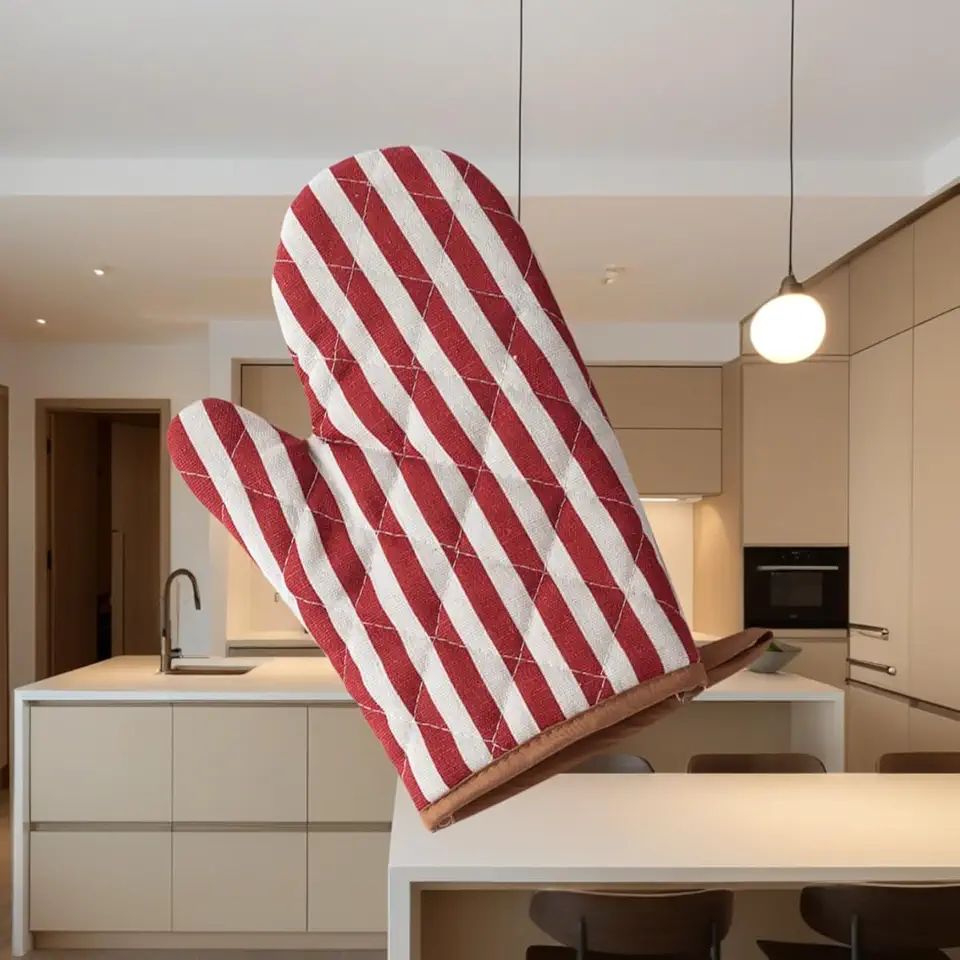 Luva de forno 100% algodão