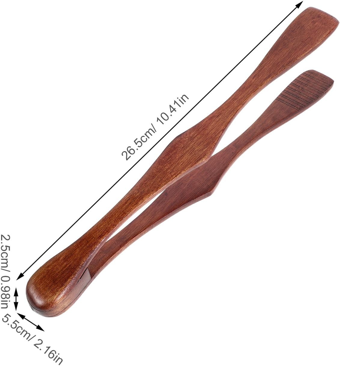 Wood Kitchen Food Tongs for Serving Grilling Buffet Coffee