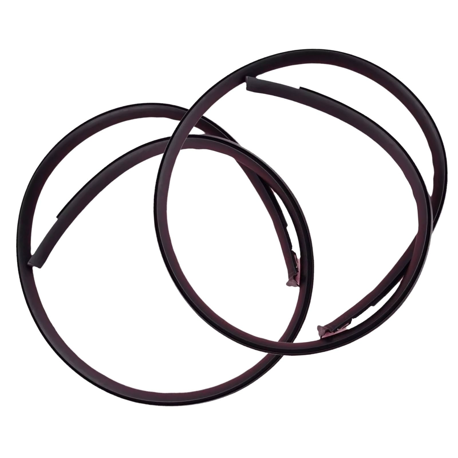 Glilar One Color Roof Weatherstrip Trim For Fit Sedan 4-Door 2009 2010 2011 2012 2013 2014 Car Roof Strip Replaces Accessories 74306-Tf0-003 74316-Tf0-003(Pair)