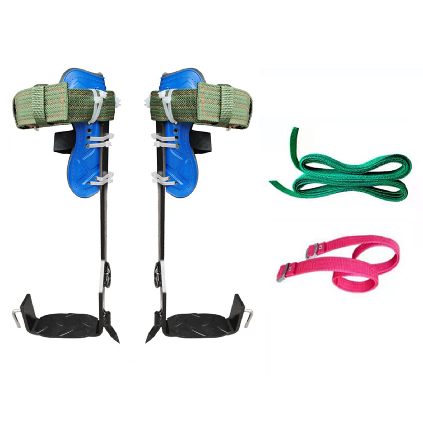 Placa de Acero para Escalar árboles, Zapatos Antideslizantes para Escalar, para Aventuras Al Aire Libre y Montañismo