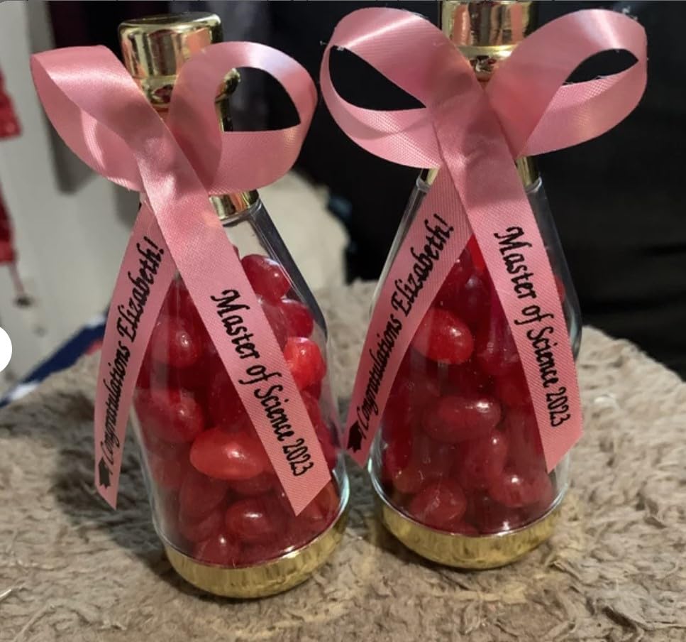 Miniatura 2 de Cintas personalizadas para despedidas de soltera, bodas, fiestas o baby showers, totalmente montadas, paquete de 25 unidades