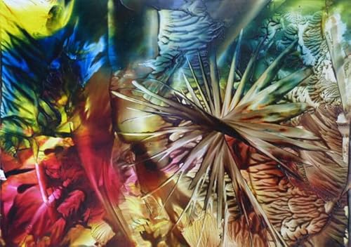 Encaustic Art The Original Malkarten A5 | 100 Blatt | Glattes Enkaustikpapier | DIN A5 Format für Enkaustik-Stift, Maleisen & Pastellkreide |Weiße Bastelpapier für Anfänger und Profis | 300gsm