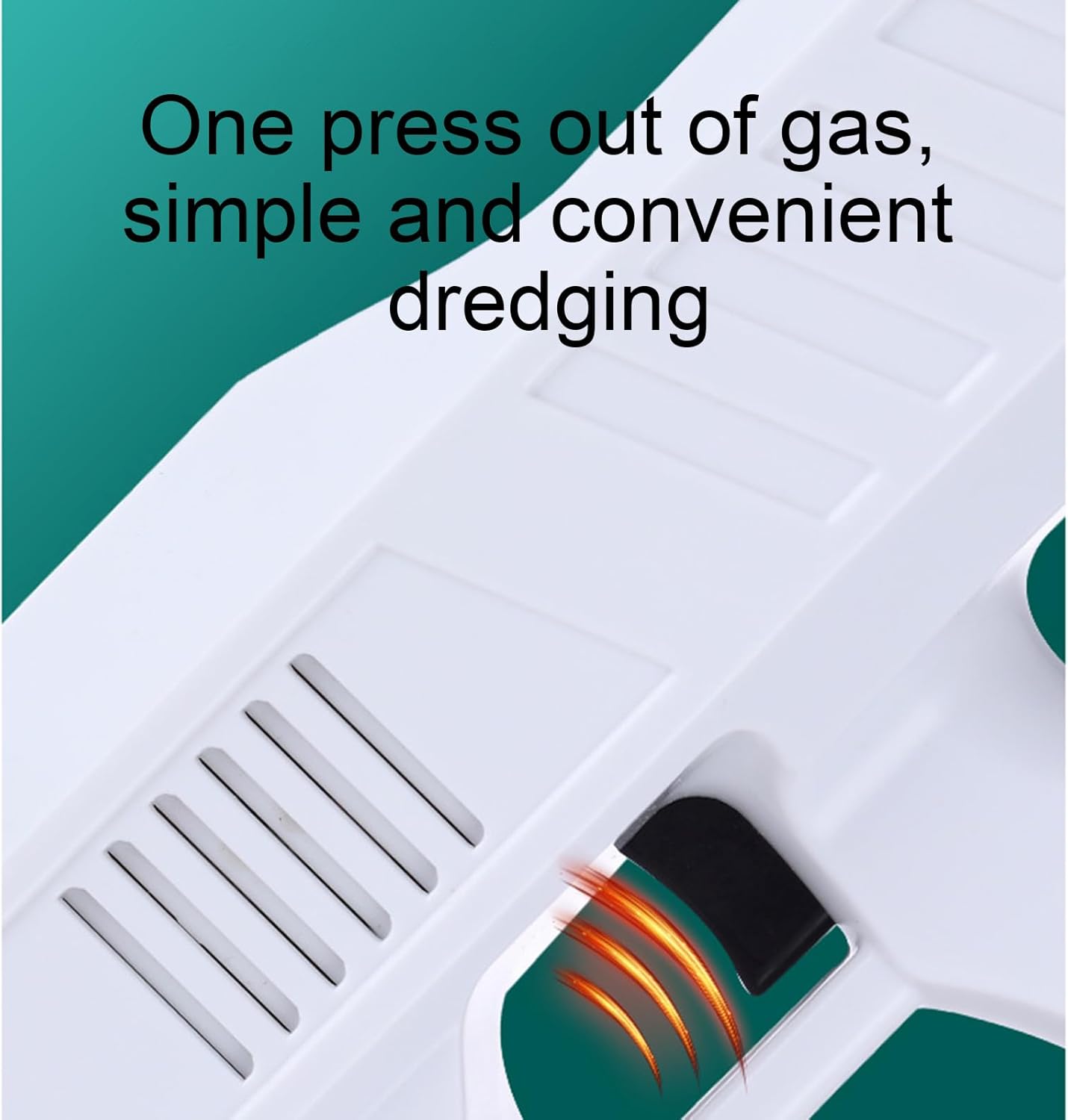 Electric Toilet Plunger, Easy to Operate, with Air Pressure Indicator, Comfortable Grip Design, Suitable for Home Bathroom/Kitchen