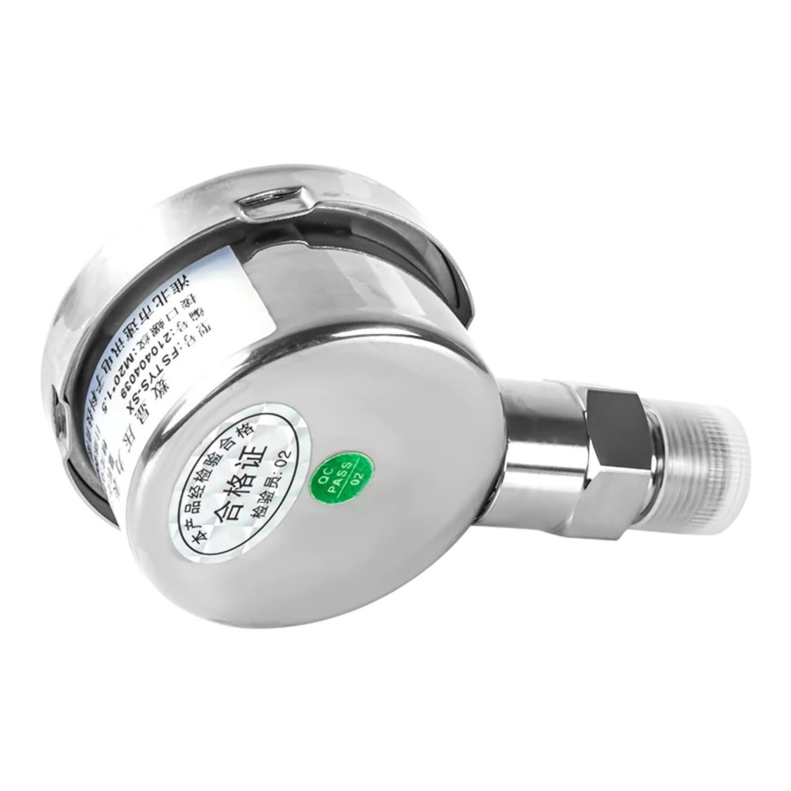 Manómetro de presión con pantalla LCD Manómetro digital de presión de aire con dial personalizado OEM 220 PSI 15 Bar con pantalla LCD de datos Manómetro de presión industrial(NPT1-4,-0.1MPa-1.6MPa)