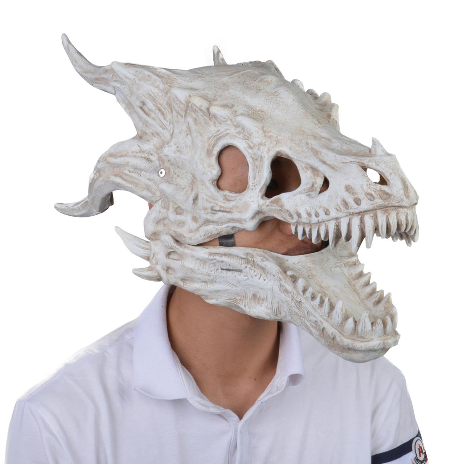 Cosplay Dinozaura Realistyczne Lateksowe Nakrycie Głowy Dinozaura na