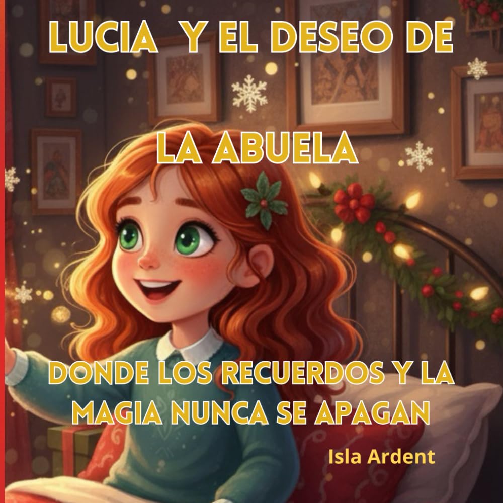 Lucía y el deseo de la abuela: Un cuento mágico de Navidad para niños de 4 a 10 años