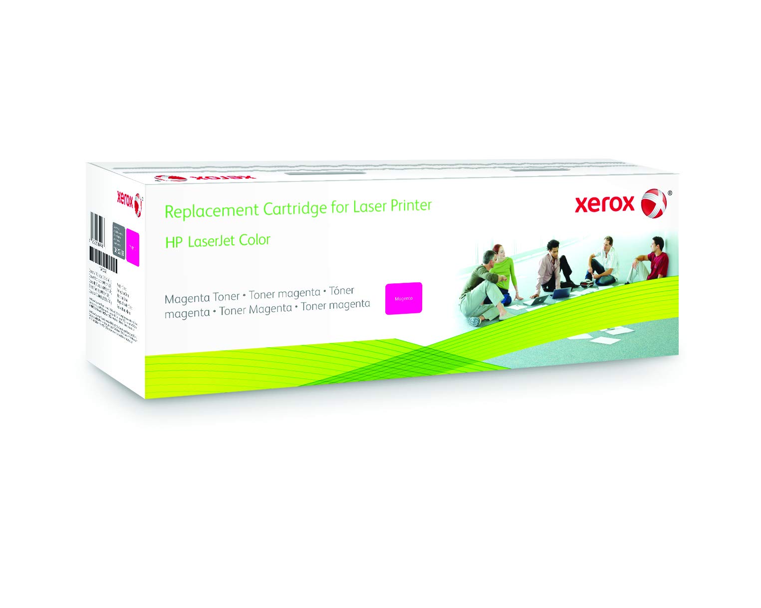 Xerox Remanufactured Magenta Toner Cartridge, Alternative for HP CE403A 507A, 6000 Yield (006R03010)