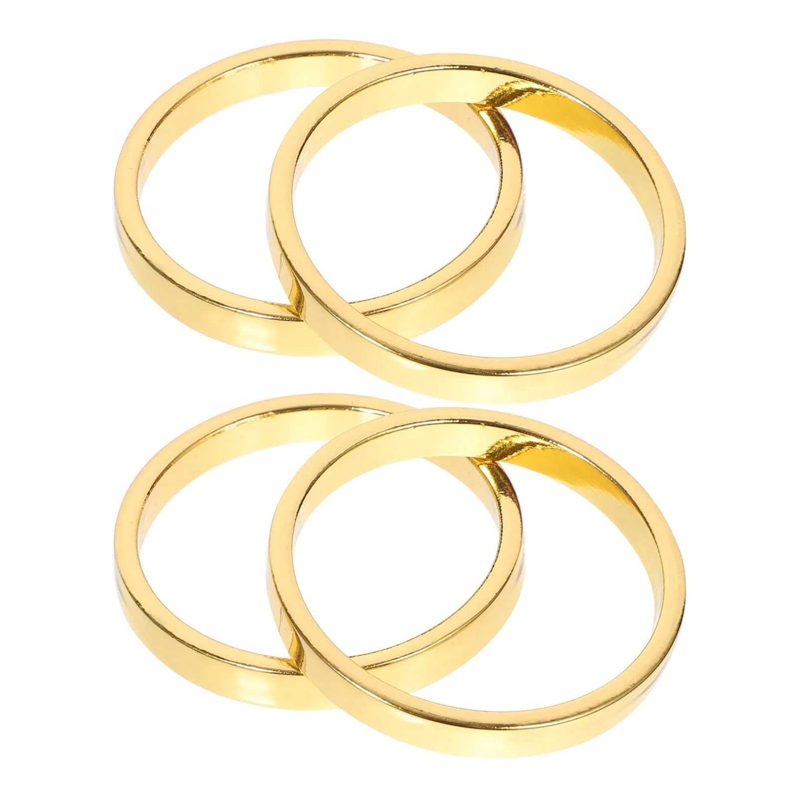 Napkin Rings 20pcs Fashionable Serviette Buckle Flavor Table Decoration Festival Zinc Alloy Napkin Ring Holders for Dining Table Decor