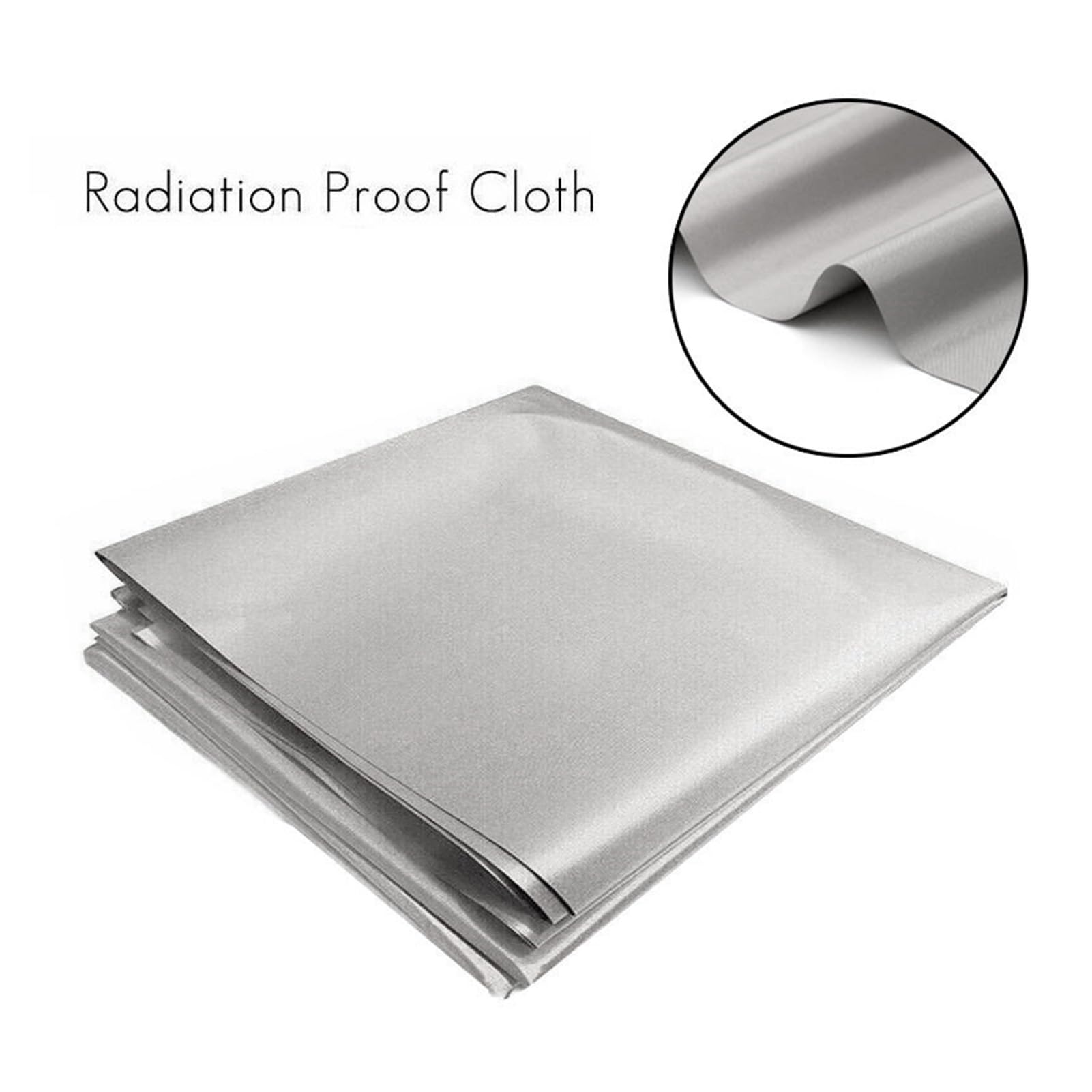 Syrisora Tela antiradiación de 2 x 1,1 m, multifunción, antiradiación RF LF EMI RFID, tela de blindaje