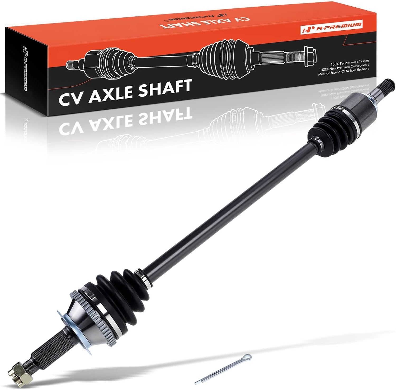 A-Premium CV Axle Shaft Assembly Compatible with Hyundai & Kia - Santa Fe 2010-2012, Sorento 2012-2013, AWD - Rear Left or Right Side, Replace# 496000W900