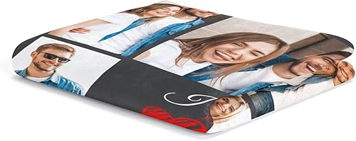 Miniatura 6 de Manta personalizada con imagen, mantas personalizadas y mantas personalizadas, manta personalizable para regalos del día de San Valentín, cumpleaños