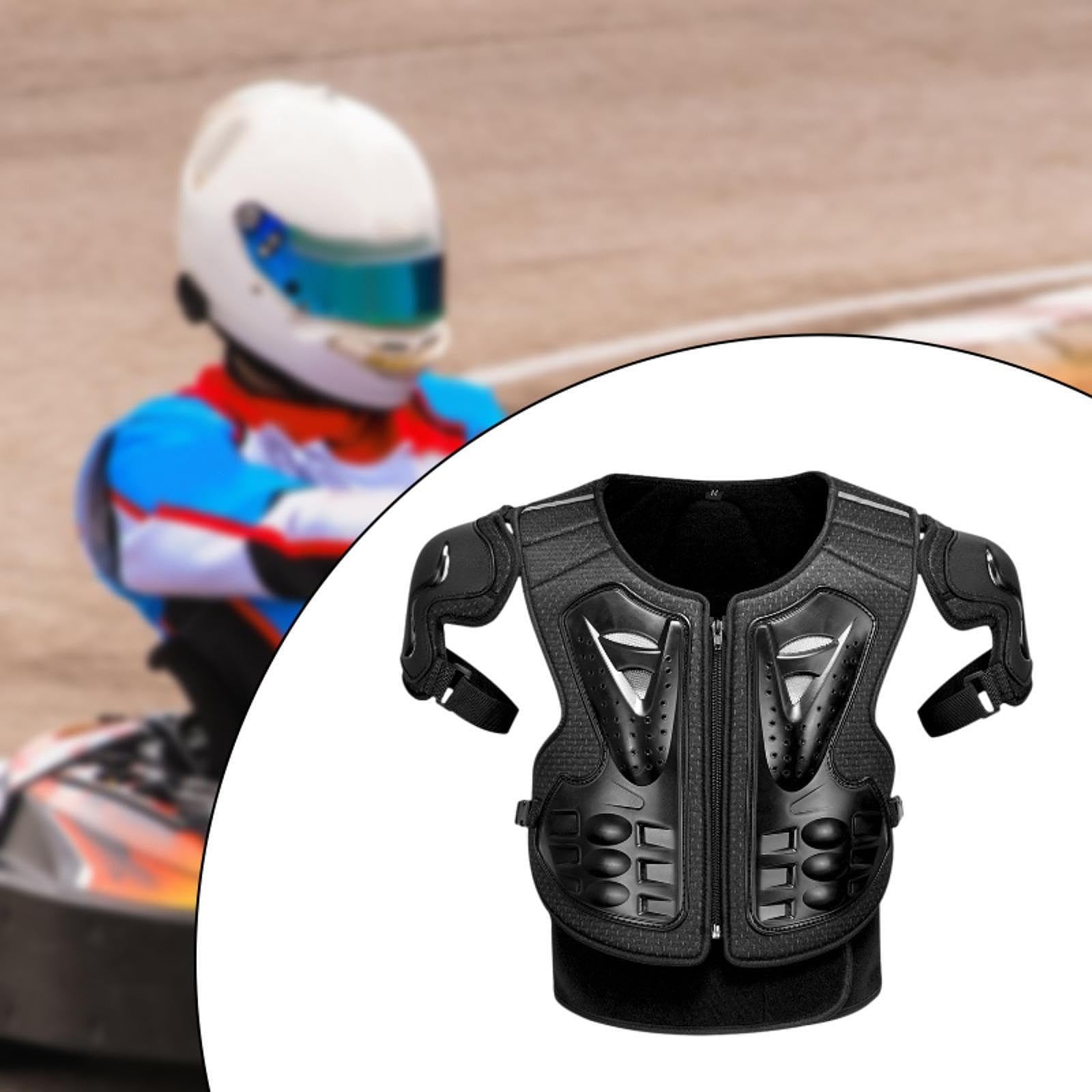 Équipement de Protection pour Adultes, pour Hommes et Femmes, Protection Motocross Respirante et Pratique pour L'équitation, Le Patinage et L, Plastron Protecteur