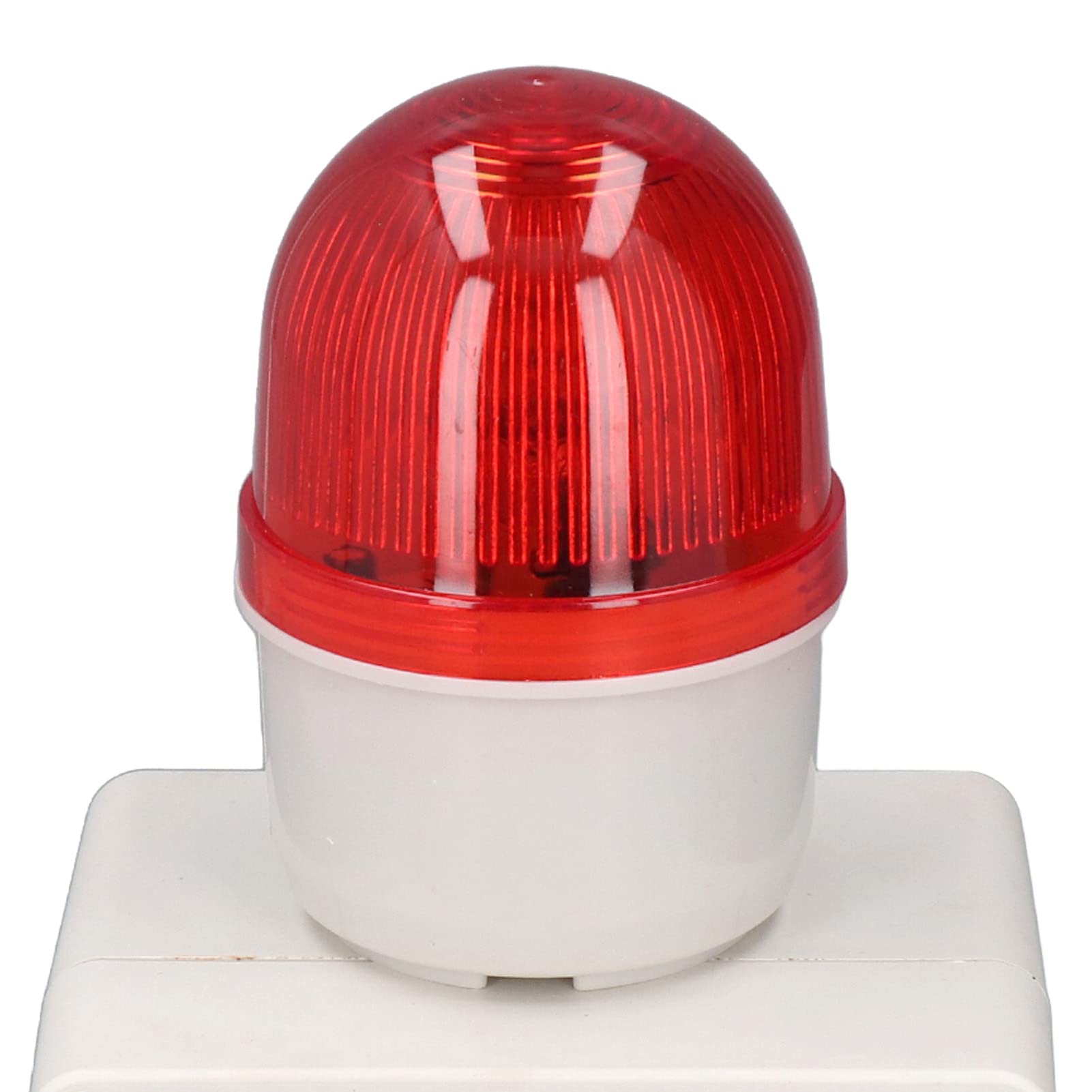 Sirena con Timer a Ciclo Industriale, Presa UE 220 V, Allarme Sonoro Temporizzato, Custodia in ABS per la Lavorazione degli Alimenti