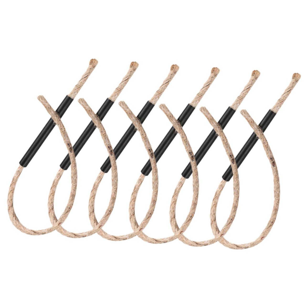 Uonlytech 24 Sets Camping Fire Starting Ropes Rope Fire Starter Outdoor Lightweight