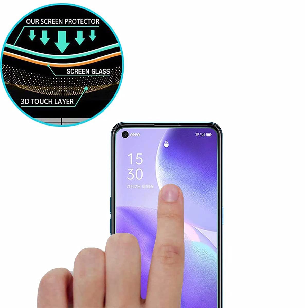 Pack 2X Pellicola Salvaschermo Per TCL 20 R 5G, Vetro Temperato, Di Qualità Premium - Foto 10