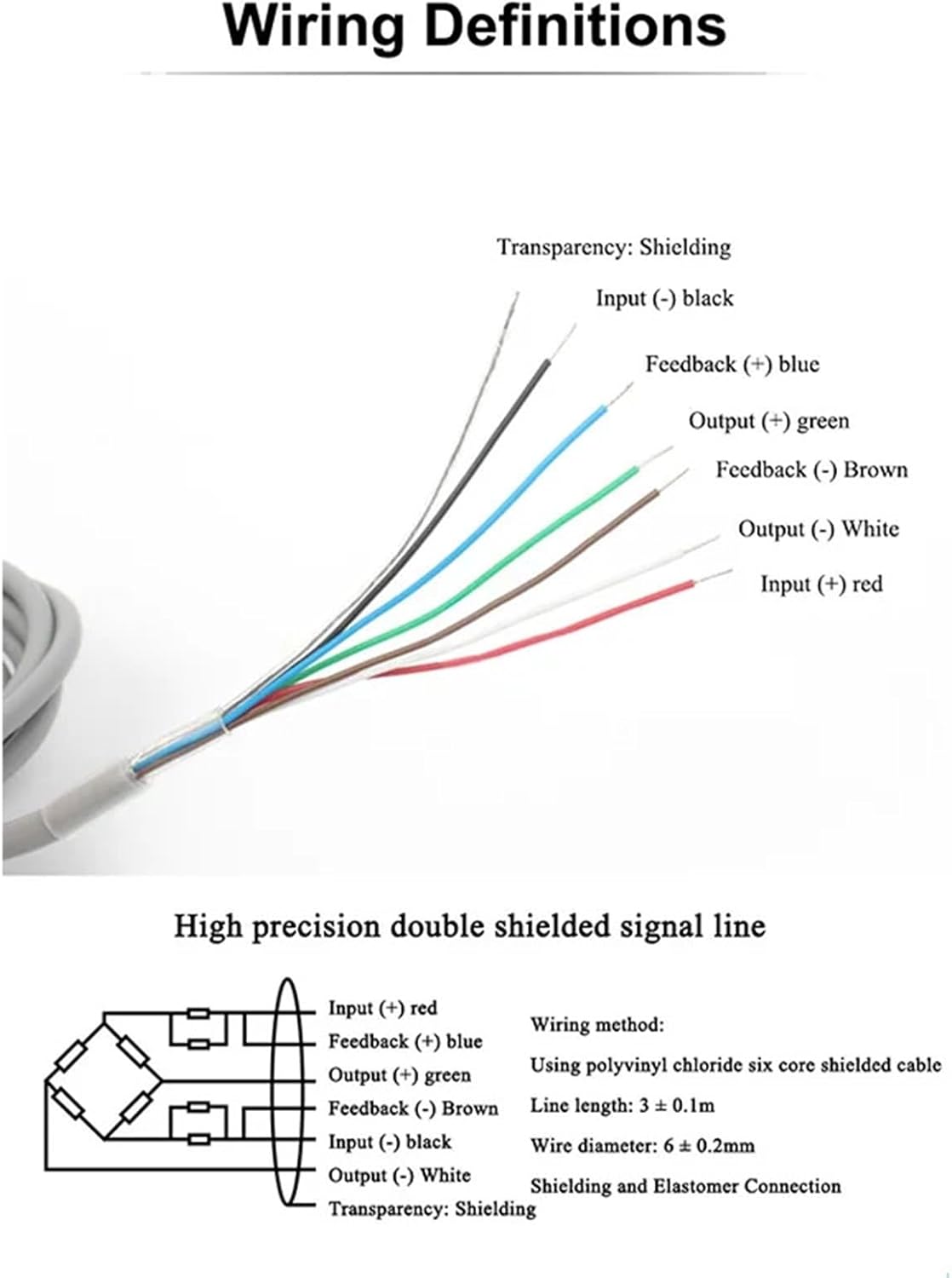 L6N Weighing Sensor high-Precision 3kg-100kg Electronic Balance Packaging Scale(30KG)