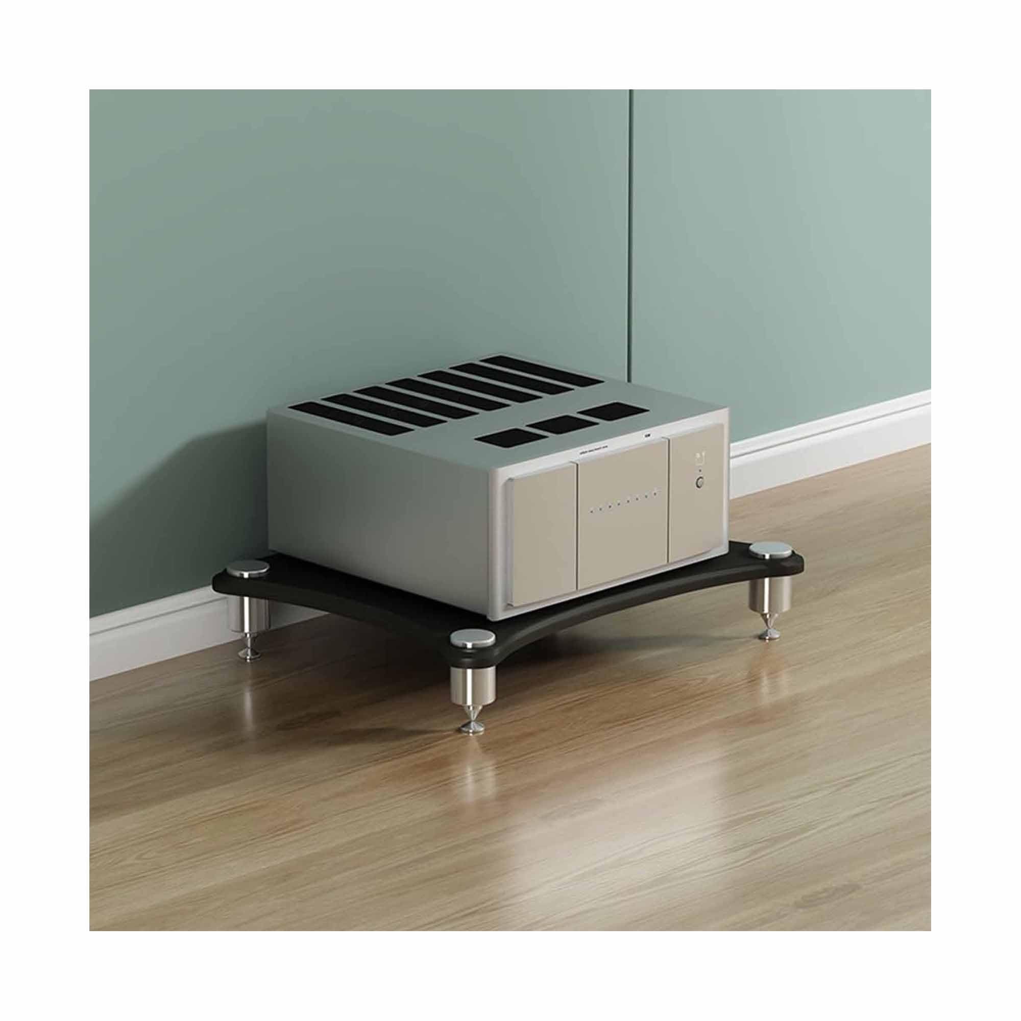 Meuble TV d'angle de salon noir meuble AV moderne pour jeux