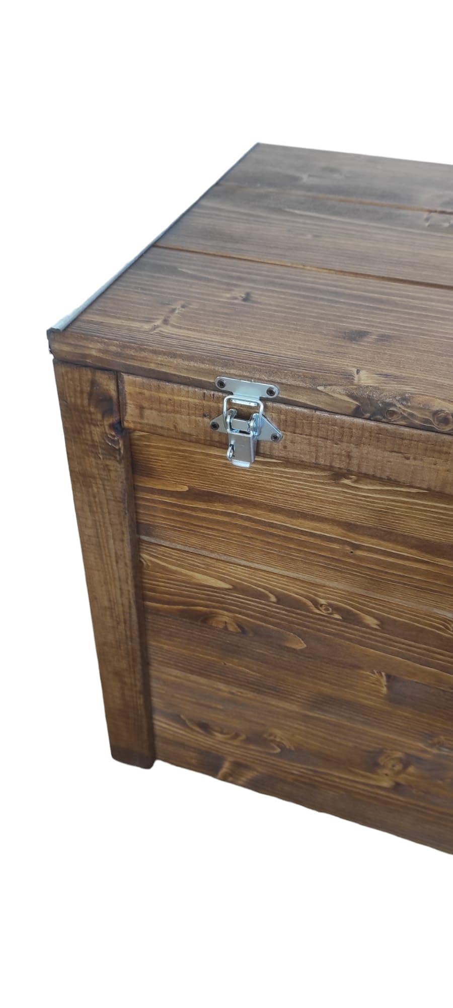 TOTAL WOOD 2012 Cassapanca in Legno per Esterno Resistente alle Intemperie con catramina interna ANCHE SU MISURA