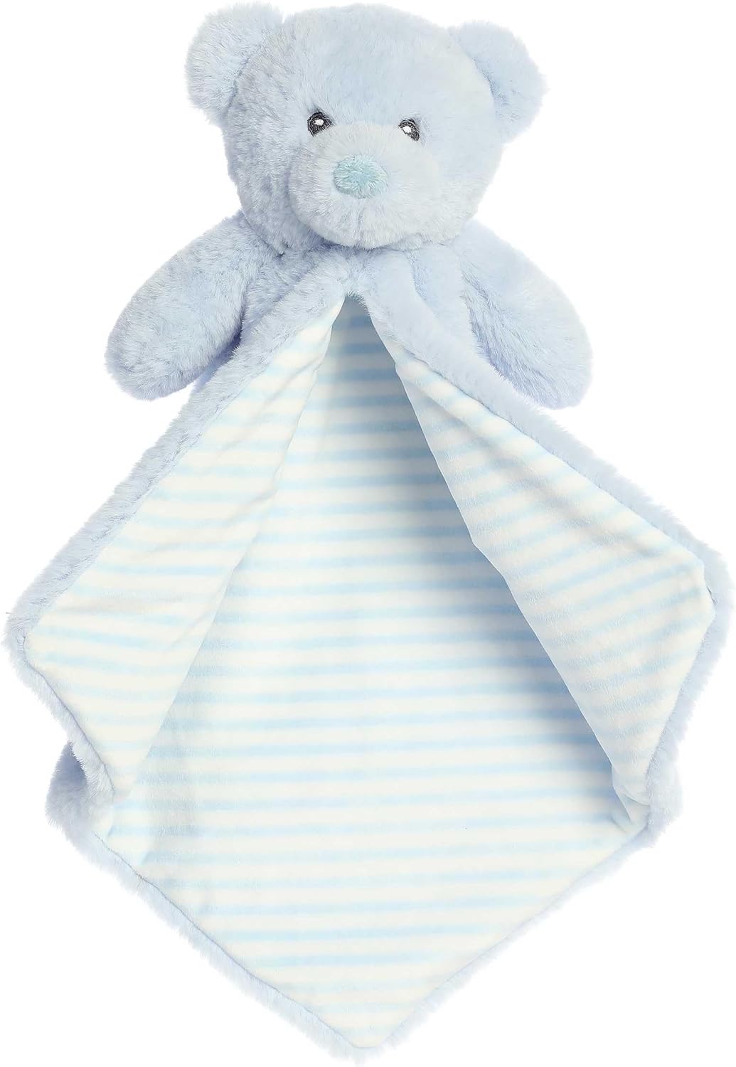 Aurora® Adorable Fur-Ebba™ Kori Bear Luvster™ Baby Stuffed Animal - Soft & Cuddly Toy - Security and Sleep Aid - Sky 16 Inches