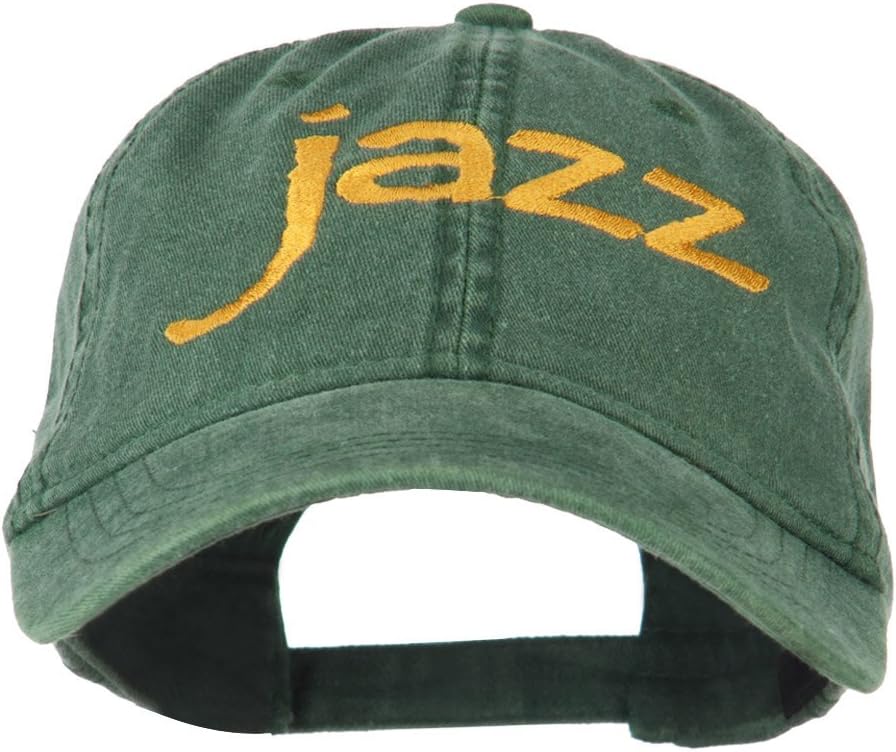 e4Hats.com Jazz Embroidered Cotton Cap