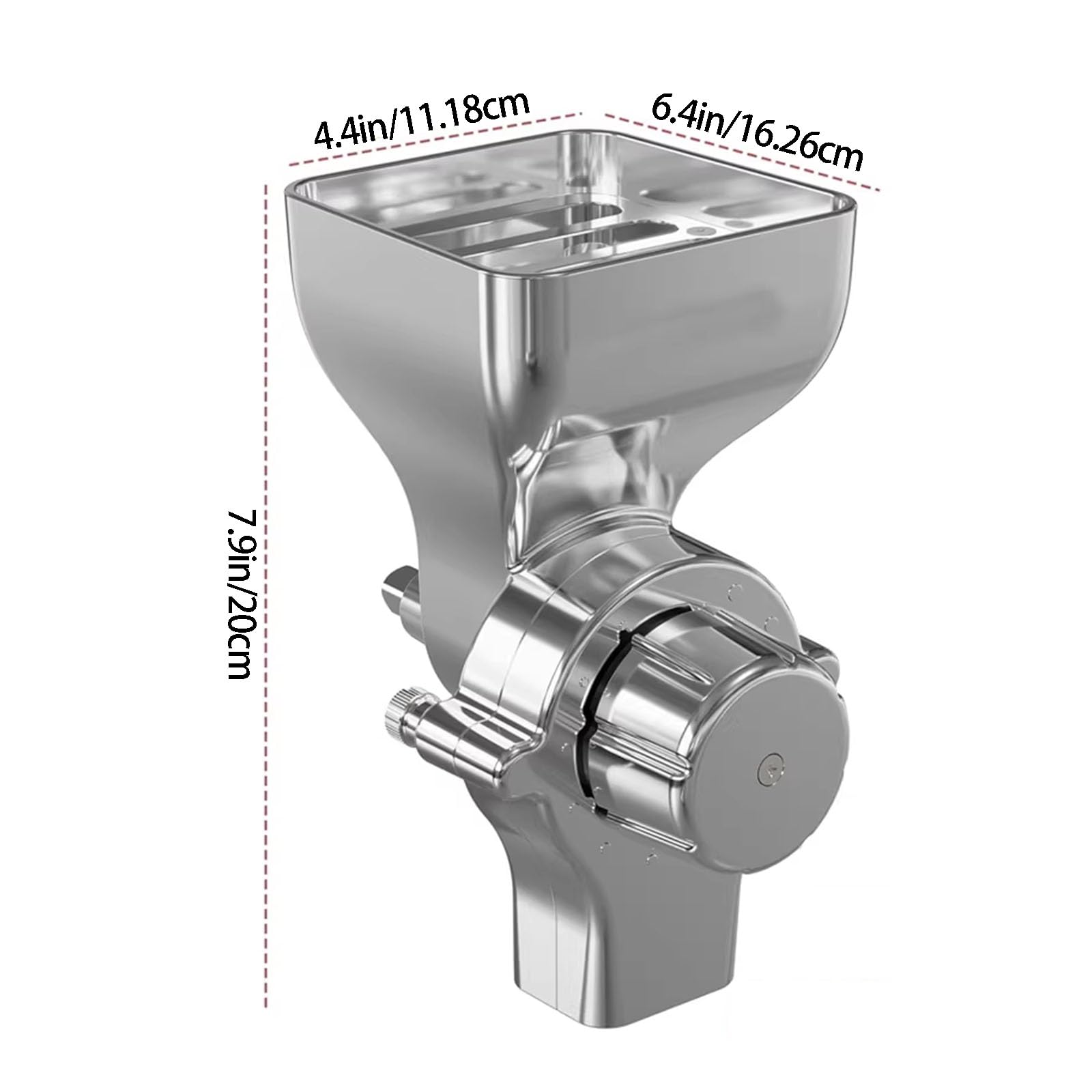Grani efficienti Farina Mill Machine Attacco 12 Livelli Regolabile Stand Mixer Farina Grani Attacco