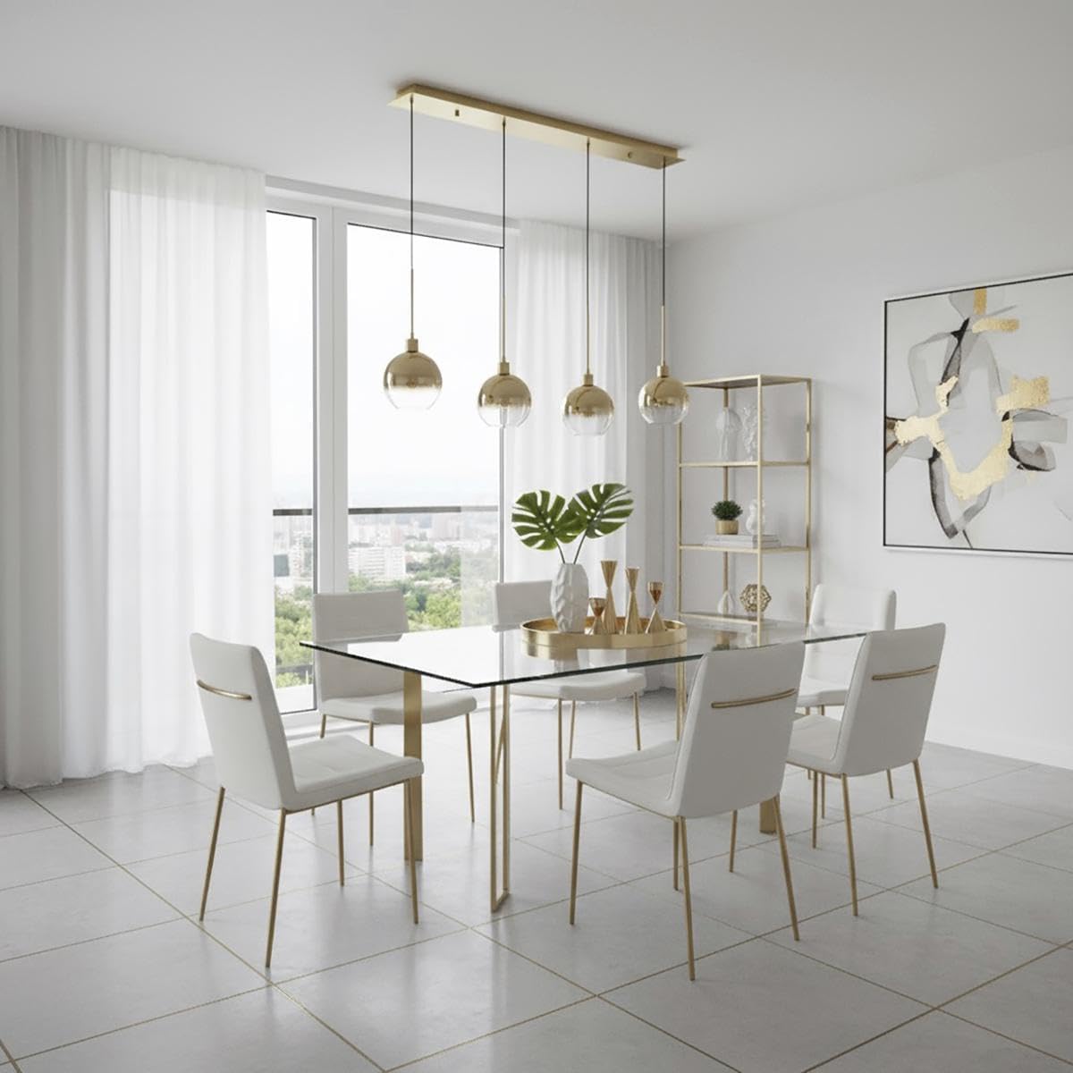 Morning Mist - 4 Light Island