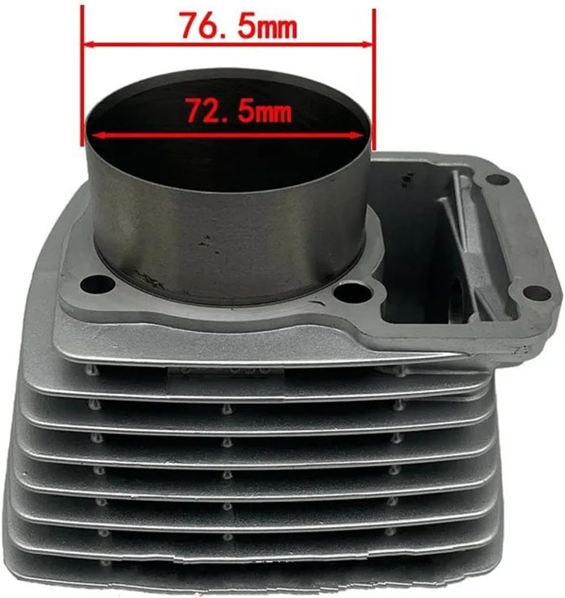 Motorcycle Assembly Piston for CG250 for CG350 350cc 16mm Pin Motorcycle Engine Parts 72.5mm Big Bore Cylinder Block Kit