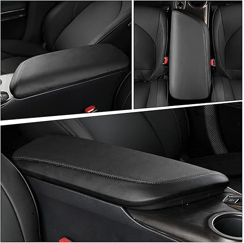 Miniatura 10 de INTGET Funda para reposabrazos de consola central de automóvil para Toyota Camry 2018, 2019, 2020, 2021, 2022 y 2023, accesorios interiores de